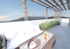 EXTERIOR HOUSE 1 OPTIONAL ROOF GARDEN